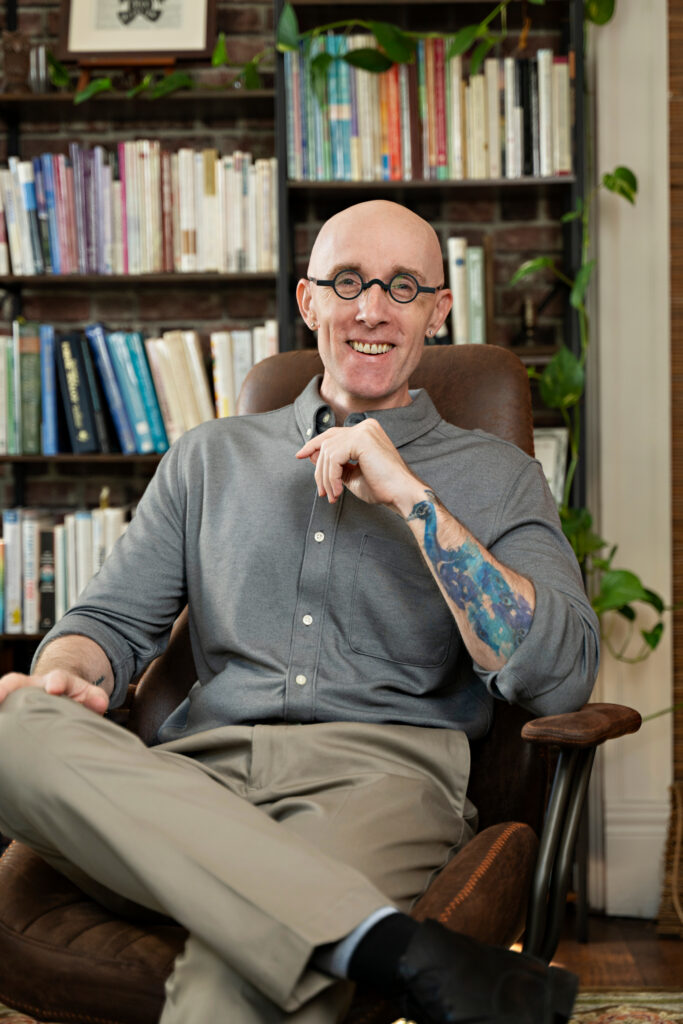 Dr. Tom Murray, AASECT certified sex therapy supervisor in his Greensboro NC office